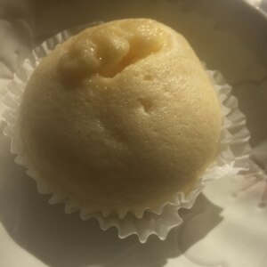 お手軽蒸しパン